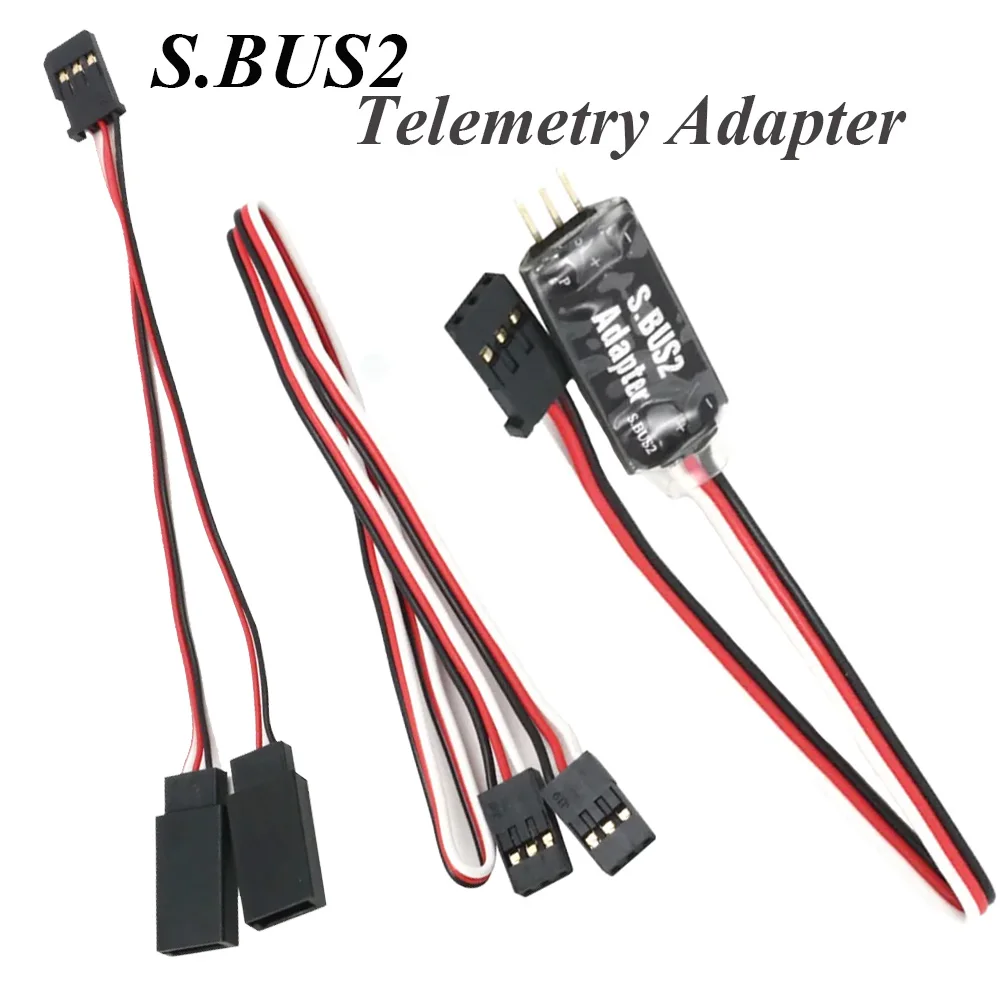 

Адаптер телеметрии S.BUS2 Hobbywing для Futaba Platinum V4/V4.1/V5, разъемы для электроники дрона ESC