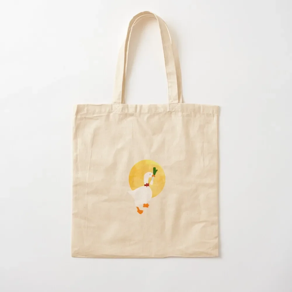 

A Goose Tote Bag university shopper bag tote bag men Woman shopper Fabric