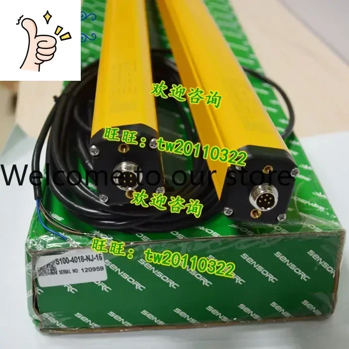 2026 [Physical Photo] S100-4018-NJ-15 Sensorc Safety Light Curtain