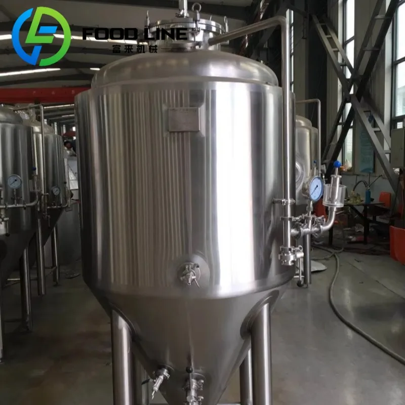 Conical Fermenter Fermentation Stainless Steel Food Grade Vinegar Acetator 200L Conical Fermenter Tank for Sale