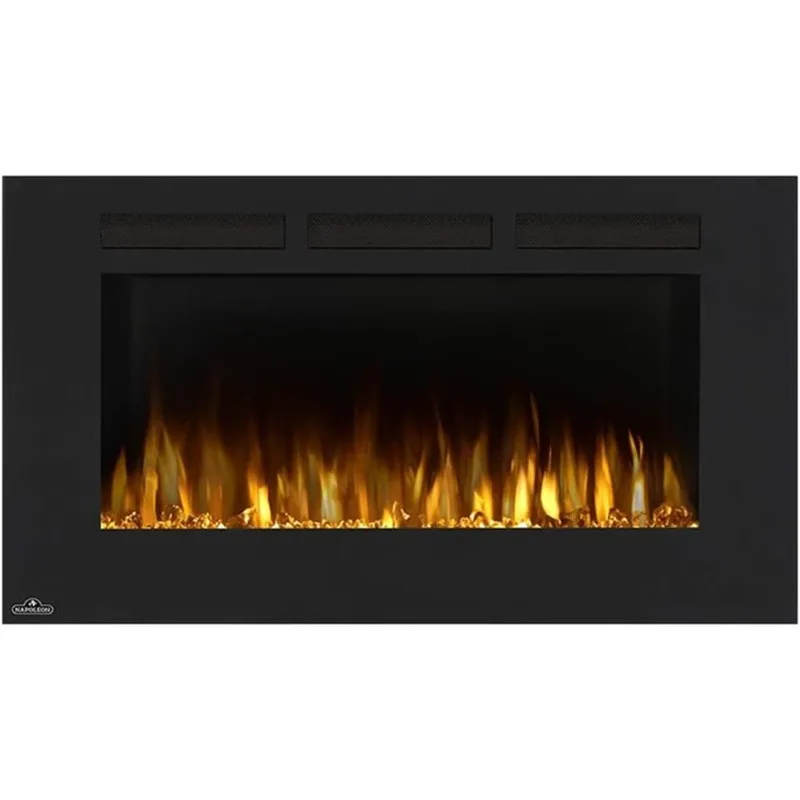 Napoleon Allure 42 inch Wall Mount Electric Fireplace - Black, NEFL42FH