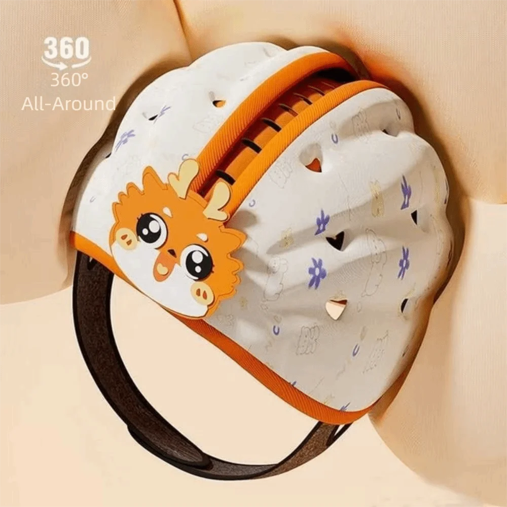 

Дышащая детская защитная шапка, легкий регулируемый защитный шлем для малышей, защита на 360 градусов, защита от падения, детская подушка для головы