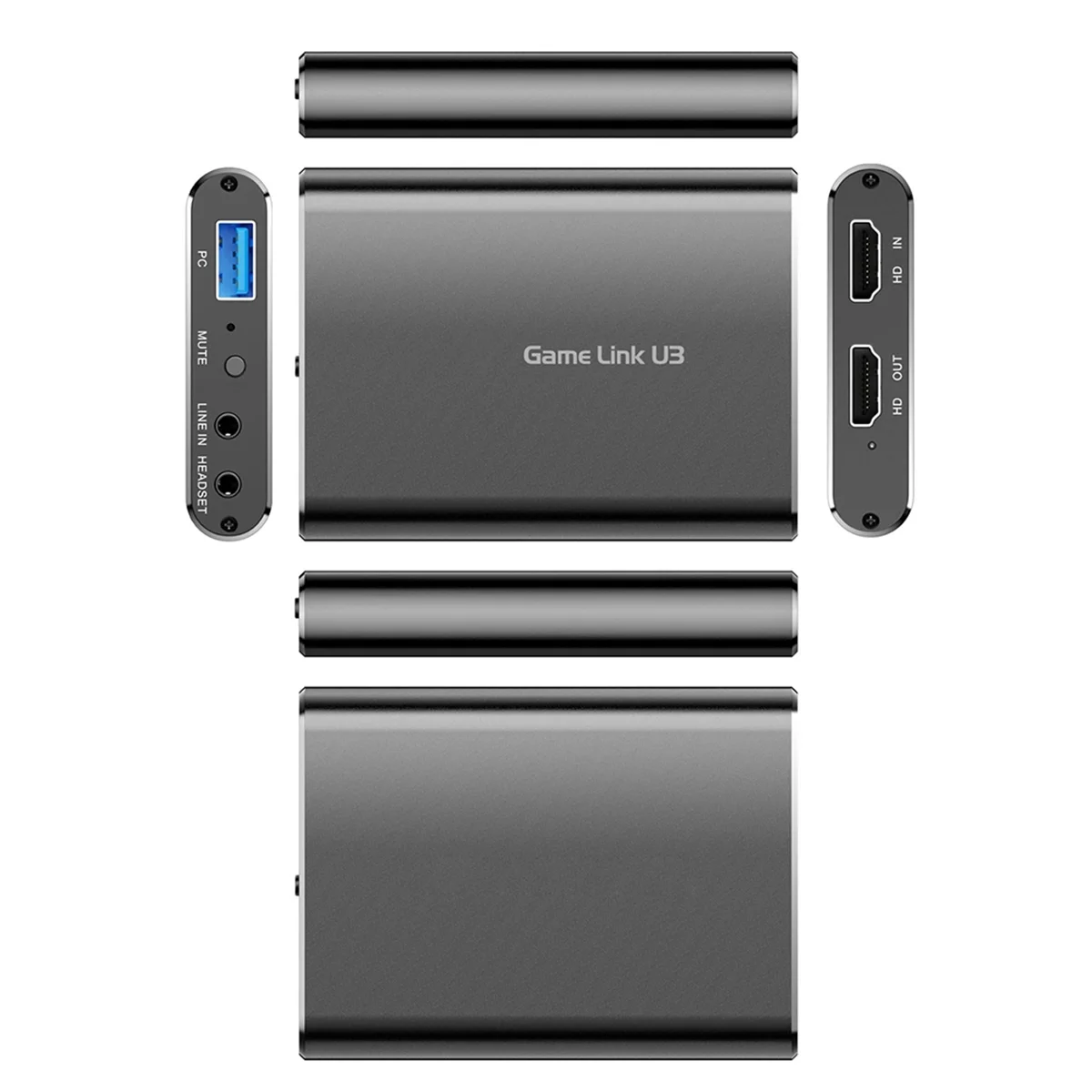 HDMI-Compatibele Video Capture Grabber Card 4K 60Hz Plaat USB3.0 UVC YUY2 Recorder Game Video Capture Box voor Live Stream