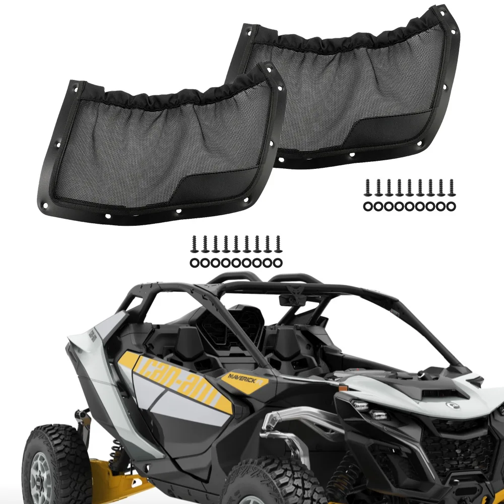 ​For Can Am Maverick R Back Panel Rear Storage Net OEM New 715008312