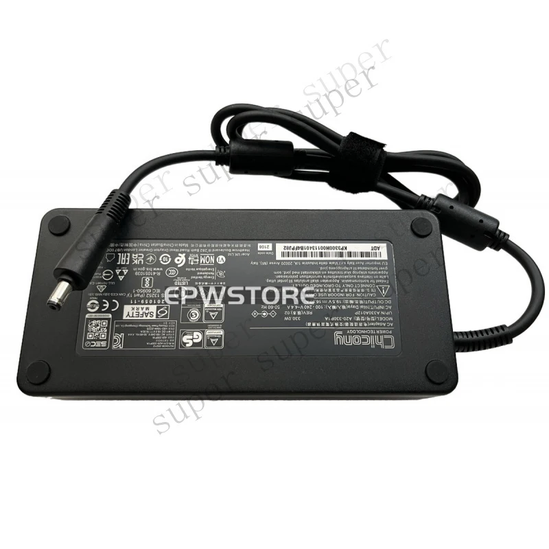 S+   Chicony 330W AC Adapter Charger For Acer Predator Helios N22Q22 PHN16-71-77HU