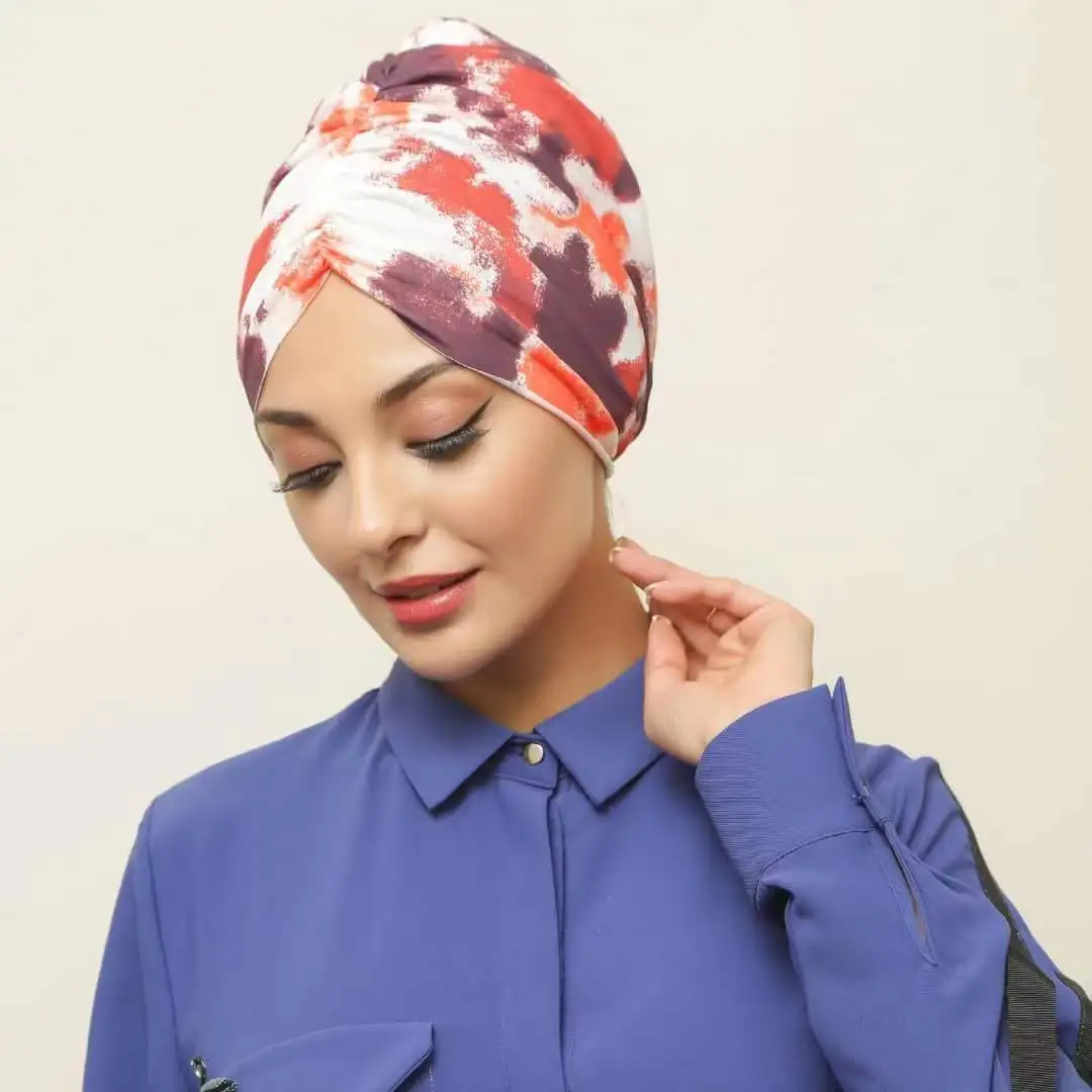 Muslim Instant Turban Abaya Hijab Undercap Abayas Hijabs Cap For Woman Jersey Islamic Dress Women Turbans Crinkle Head Wrap Scar