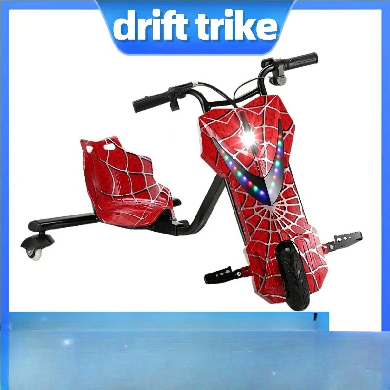 Children's Electric Three-wheel Drift Car Drift Kart Tram