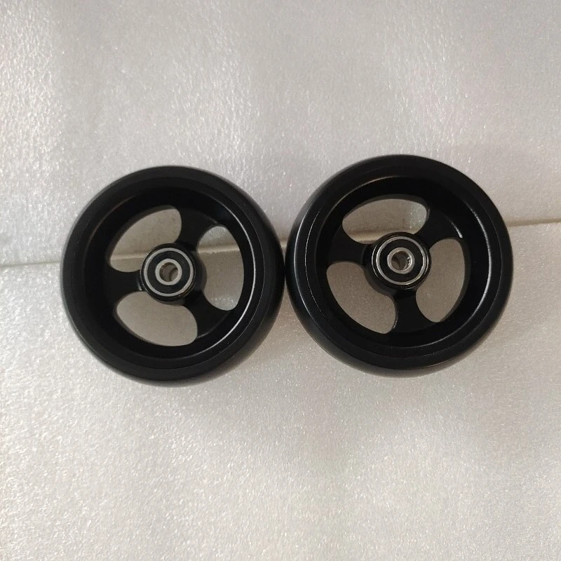 Suitable for Sports wheelchair 4 inch front small wheel aluminum alloy wheelchair accessories