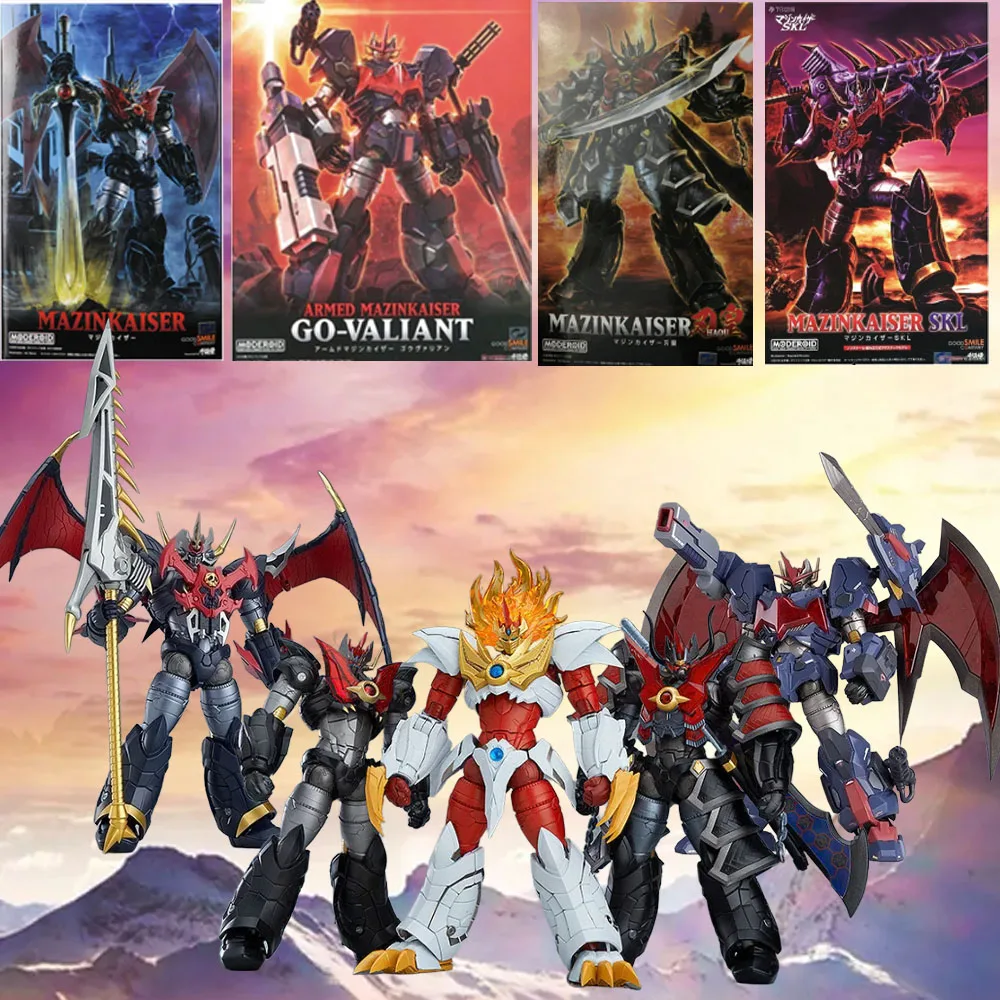 

in stock GSC Genuine Original MODEROID STANDARD EDITION MAZIN EMPEROR KAISER Action Figure Toys For Boys Girls Gift Collectible