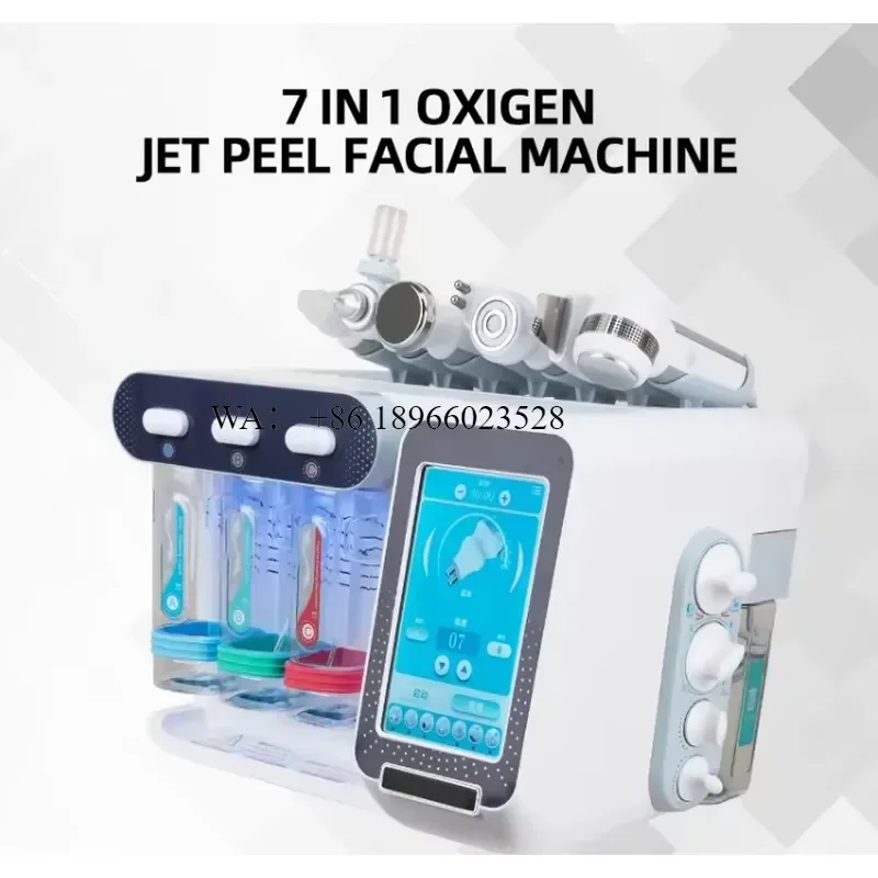 WMWMNU Microcurrent Face Lifting Whitening Clean Beauty Device for Oxygen Facial LB Hydro Facial UK Commercial