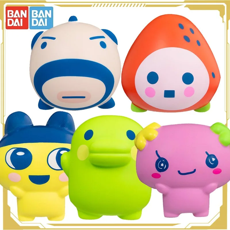 

Bandai оригинальные тамагочи игрушки для снятия стресса модель персонажа фигурка орнамент коллекция игрушек украшения Mamekicchi аниме подарок