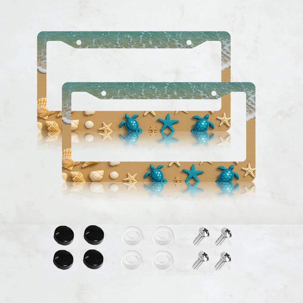 2PC 2-Hole License …