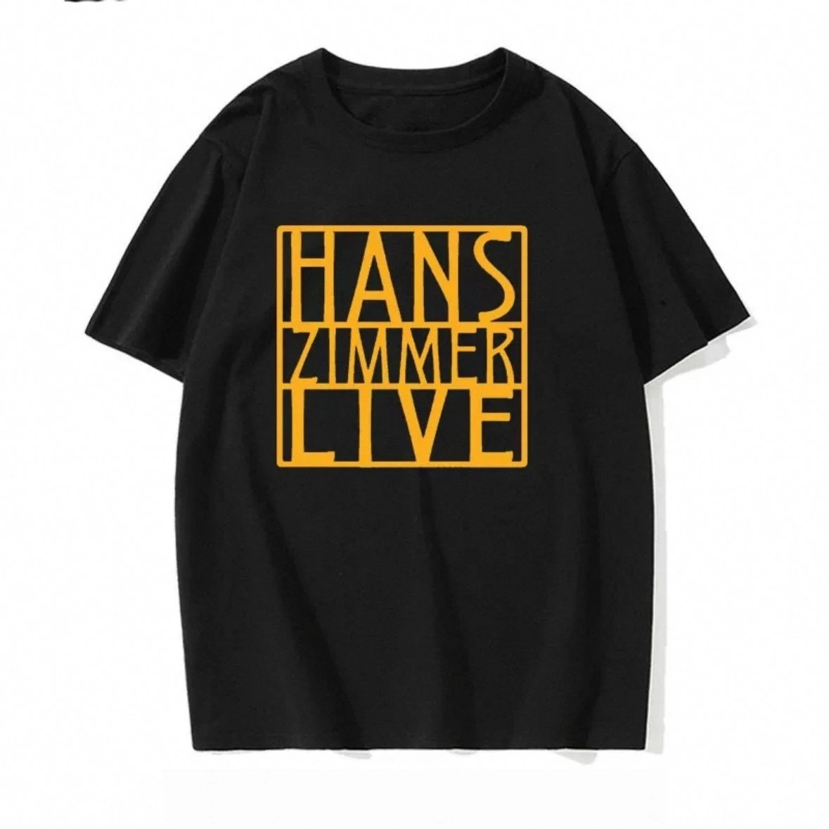 

Hans Zimmer Tour Surrounding The Same Men's and Women's T-shirts Hans Zimmer Concert Pure Cotton Loose Trendy Short Sleeves