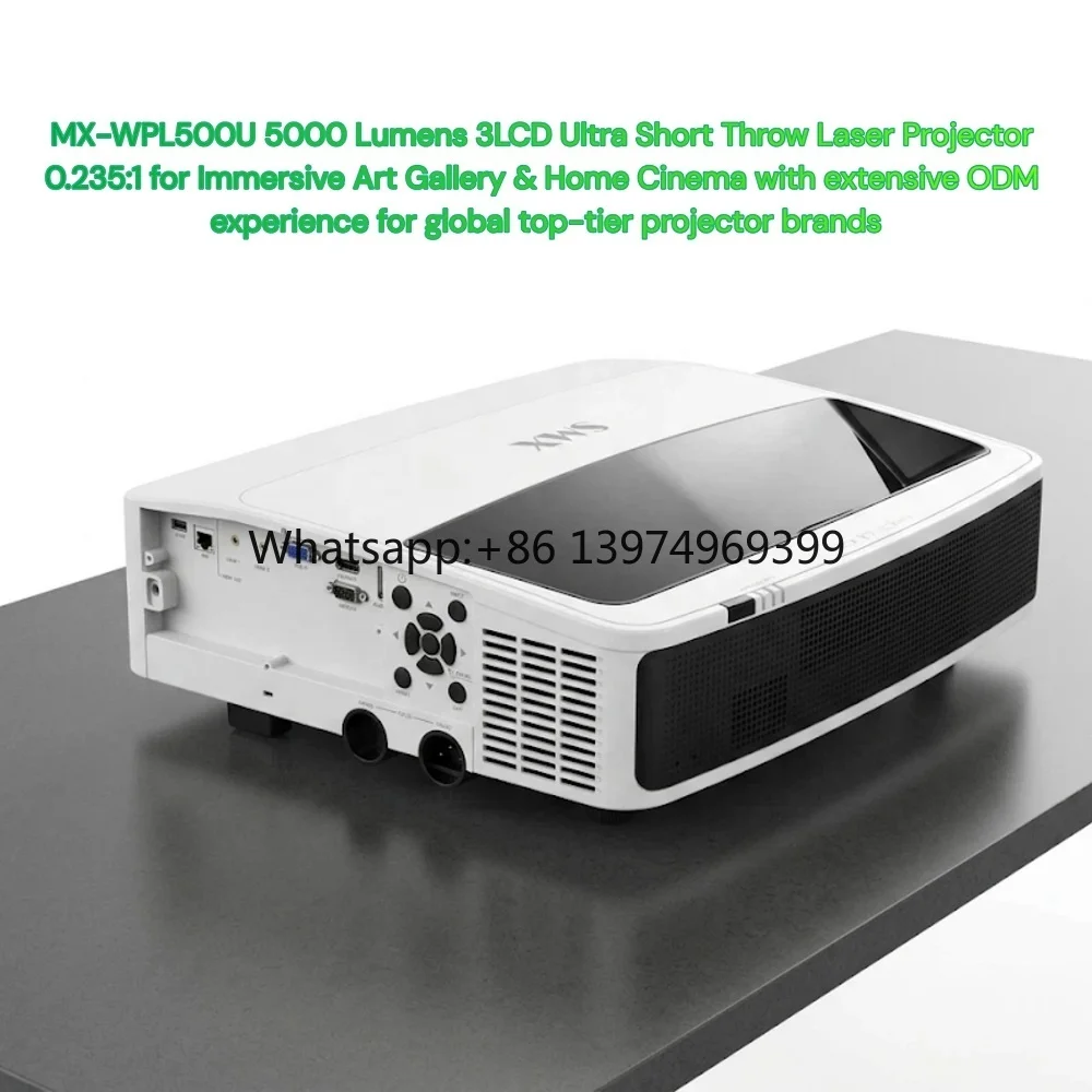 SMX Manufacturer Commercial-Grade UST 4k Laser Projector for Museum & Interactive Projection Mapping