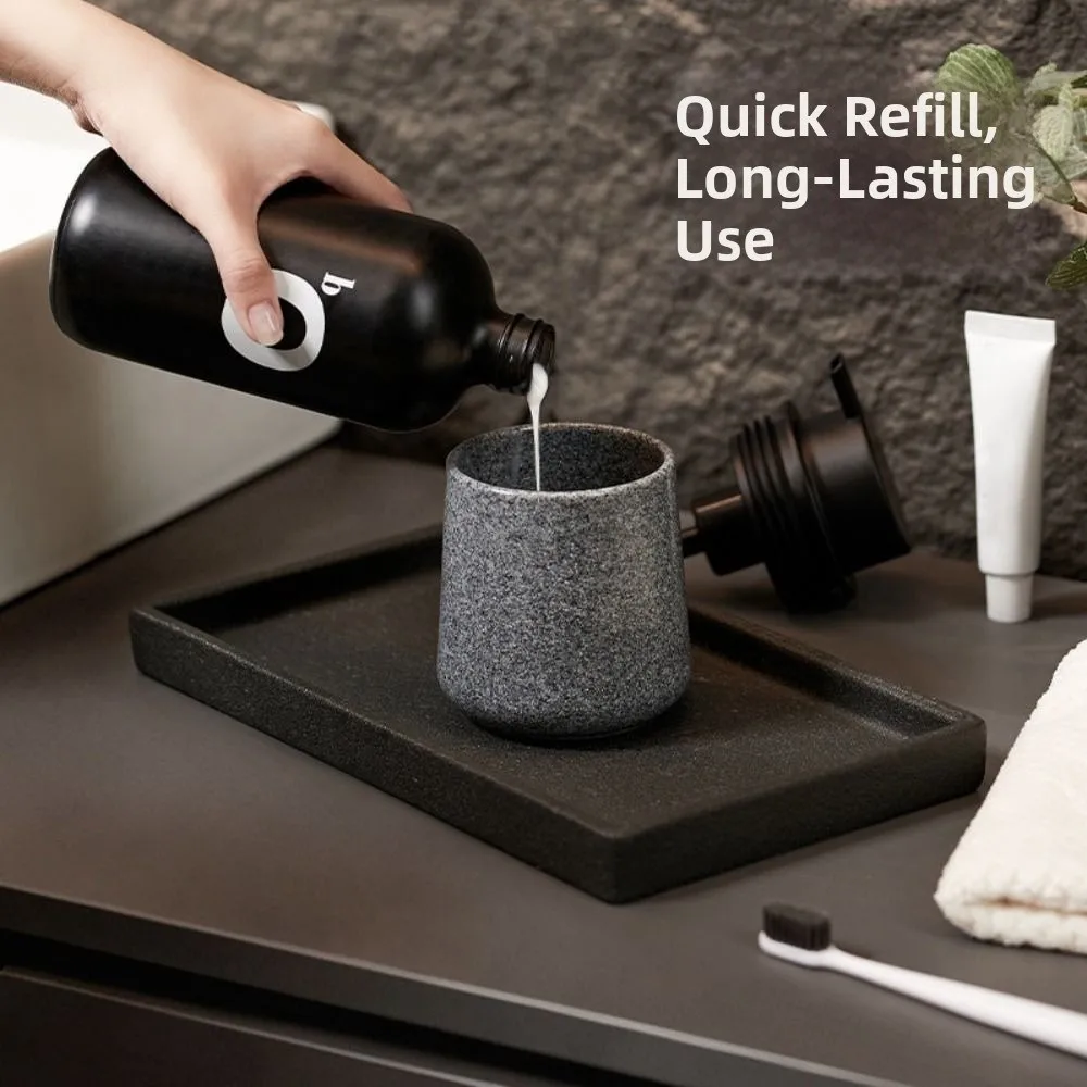 

250ml Foaming Pump Bottle Multifunctional Refillable Wood Grain Soap Dispenser Empty Practical Liquid Lotion Storage Bottles