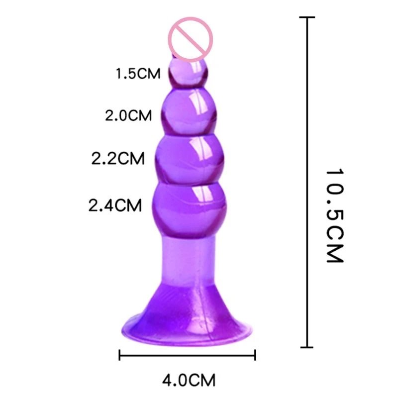 

573E 7Pcs/set Women Sex Plug Combination Vibrator Soft Silicone Butt Plug Clitoris Stimulator Adult Sex Toys for Women Men