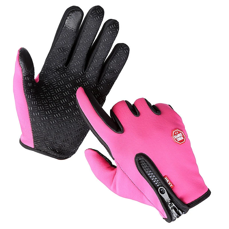 Men Women Winter Warm Windproof Waterproof Thermal Touch Screen Gloves Mittens