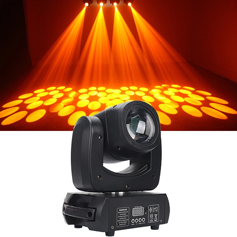 120W Led Beam Spot Wash Gobo 18 Face Roto Prism Moving Head Light Super Bright Dj Disco Party Lights DMX512 Stage Lighting