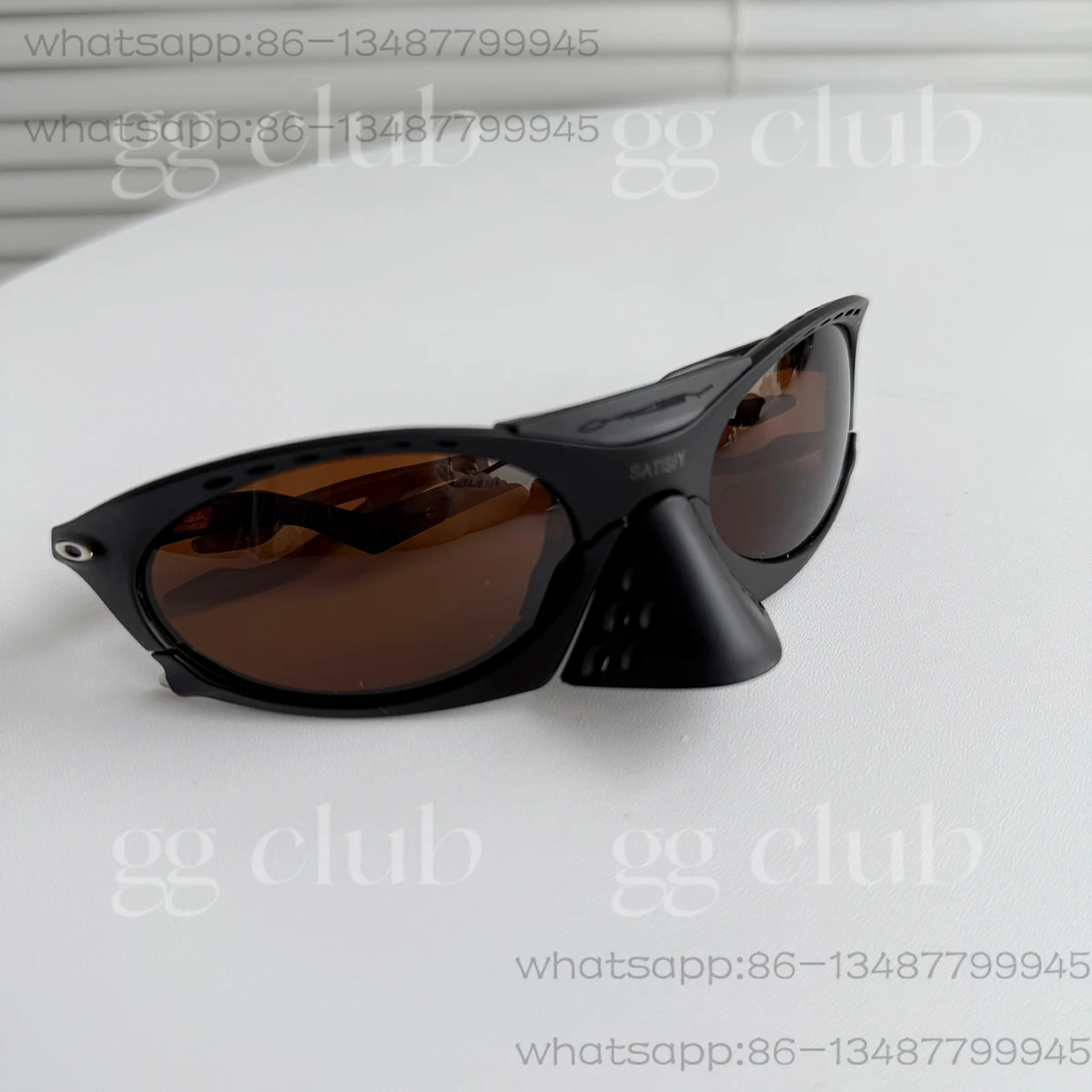 Hawk's Beak – lunettes de soleil polarisées pour sport, course à pied, cyclisme, Protection UV, Style Y2K, épaisses, pour escalade en montagne