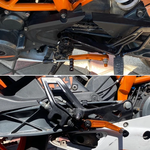 Imagen 2 del producto Para 2017-2023 KTM 125 250 390 Duke palancas de cambio de marchas de freno de motocicleta para KTM 125 200 390 Duke 2011 2012 2013 2014 2015 2016