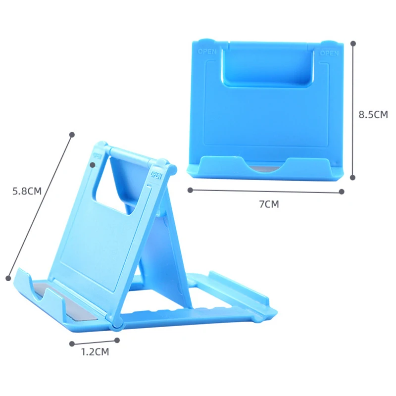 Foldable Mobile Phone Stand Universal Adjustable Phone Holder Bracket Desktop Stand For iPad iPhone Samsung Xiaomi Huawei Phone