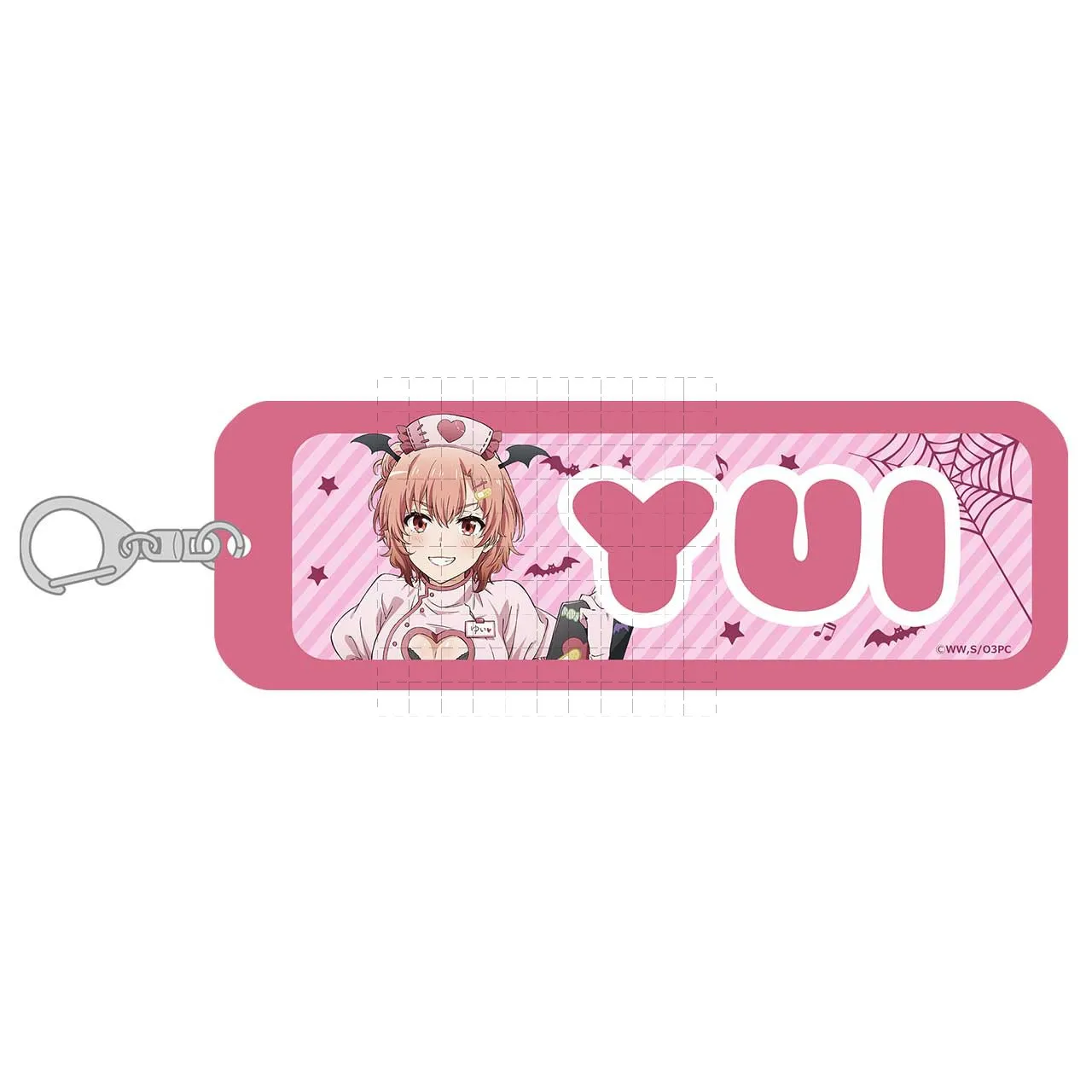 Figur Akrilik Game Yukino Yukinoshita Iroha Isshiki, Boneka Anime Yui Yuigahama Gantungan Kunci Cosplay, Mainan untuk Hadiah