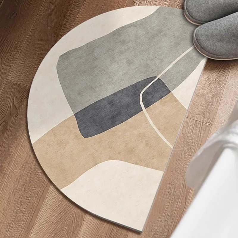 Bodenmatte für die Kieselgur im Badezimmer, saugfähige Anti-Rutsch-Matte, schnell trocknende Anti-Fouling-Fußmatte am Eingang der Tür