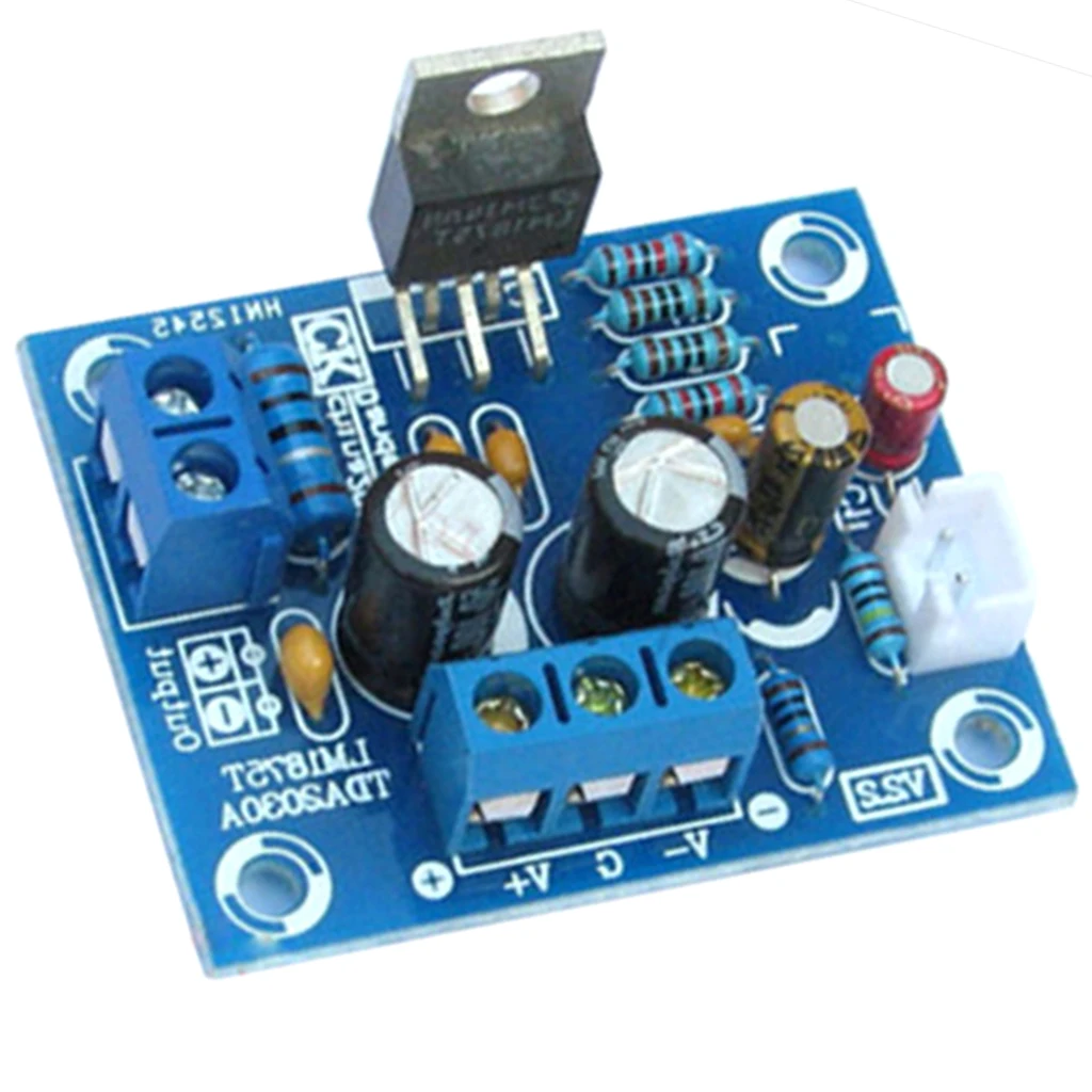 DIY Amplifier Board Module Parts Kit for 20w LM1875 Channel High image 2