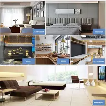 Foldable 60W LED Pendant Light 220V #6