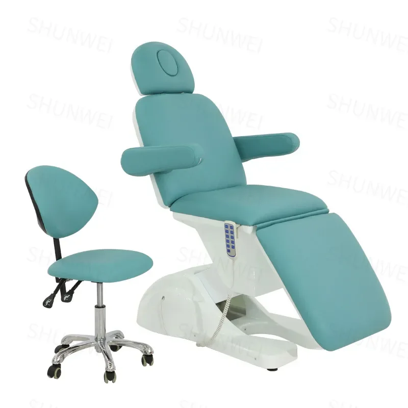 Eco Friendly Electric Lifting Beauty Bed Multi Functional Massage Table for Health and Wellness Center
