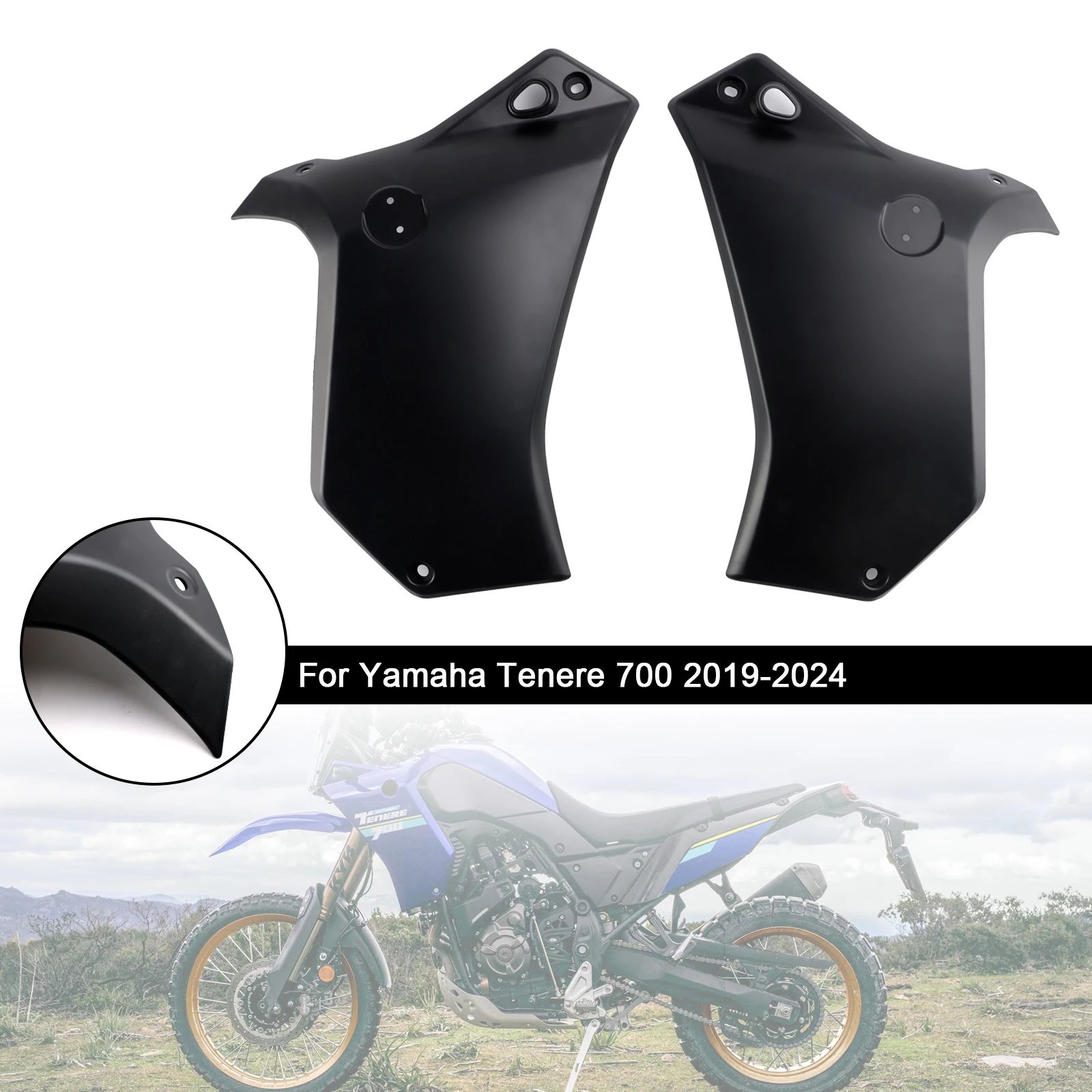 Zijframebeschermer stroomlijnkappen voor Yamaha Tenere 700 2019-2024