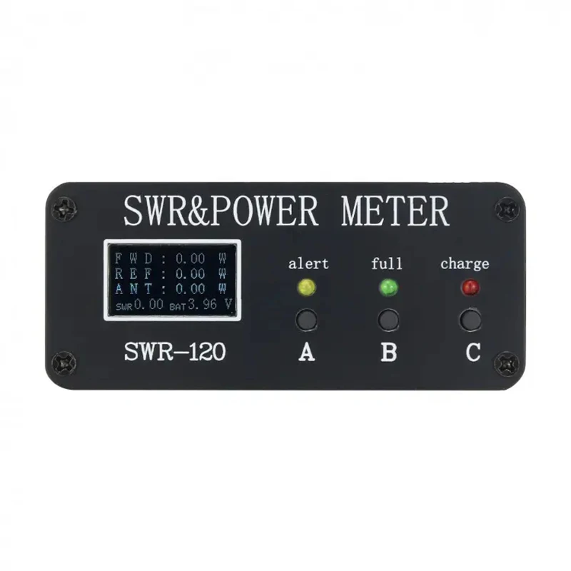 SWR-120 1.8MHz-50MHz 0.5W-120W SWR HF Short Wave SWR And Power Watt Meter Peak Power With Digital Display Screen FM AM CW SSB