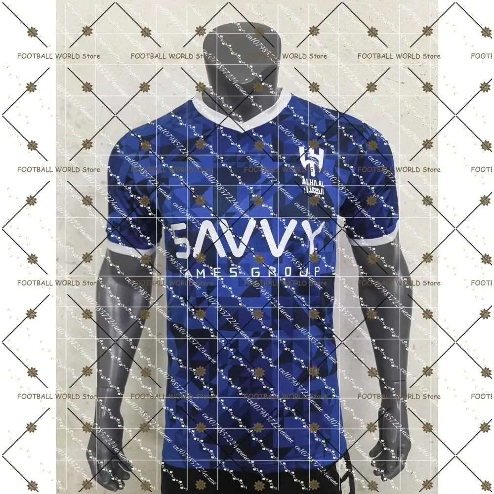 

2425 Riyadh Crescent Home Fan Edition Football Jersey Short Sleeved Top Hot Selling Jersey Men's Children's Training Jersey