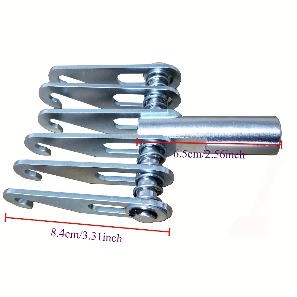 

Съемник вмятин кузова автомобиля, коготь, крючок, 6 пальцев, регулируемые пальцы для скользящего молотка, инструмент, резьба, запчасти для ремонта автомобиля, аксессуары, полезные