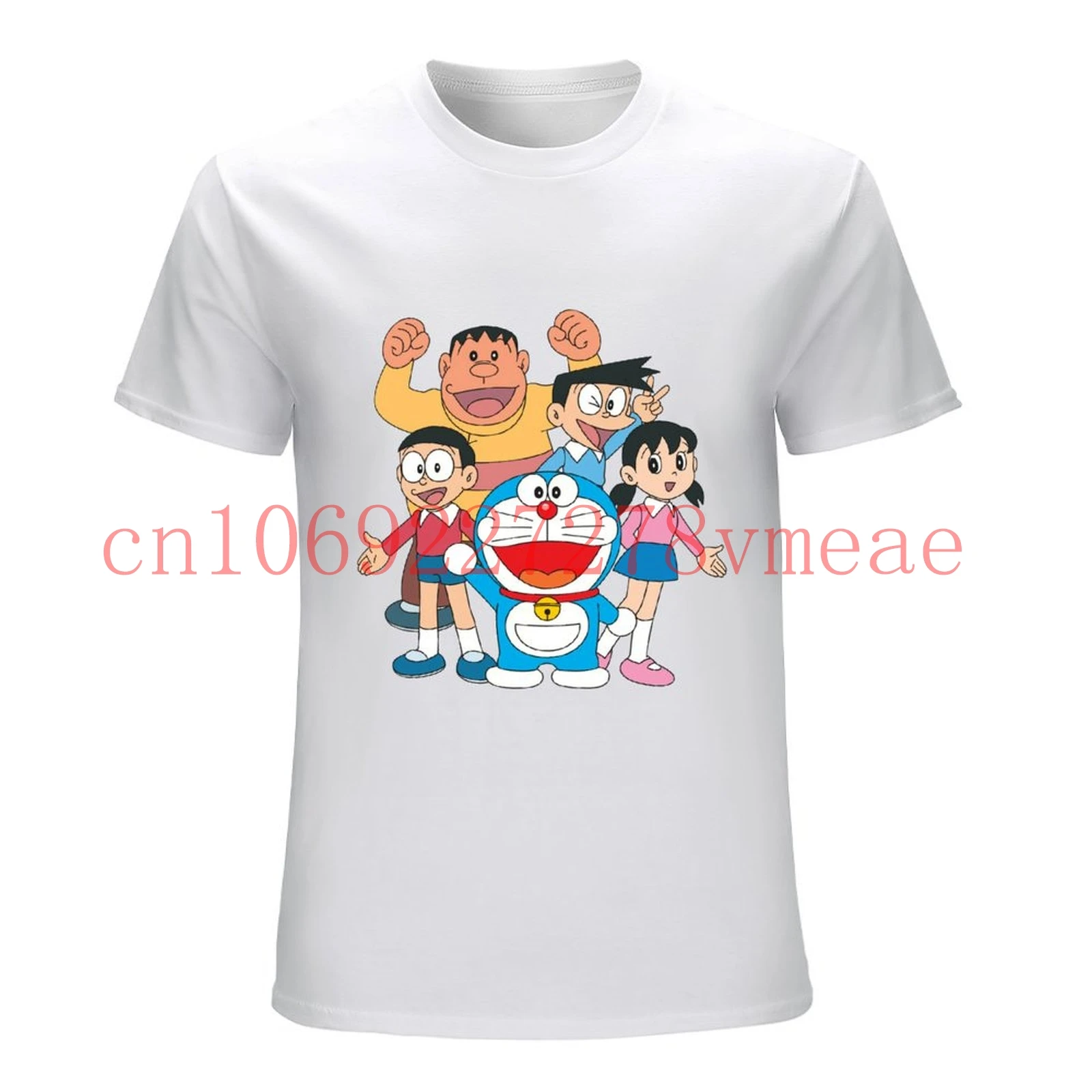 Doraemon Characters T Shirt