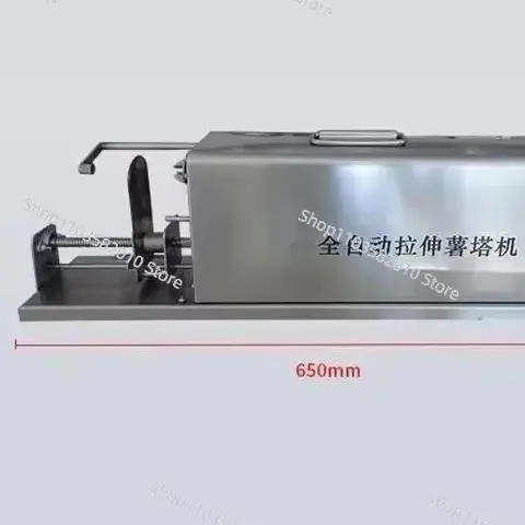 Commercial Automatic Stainless Steel Tornado Potato Slicer, Spiral Twisted Potato Sticks & Potato Chip Cutting Machine