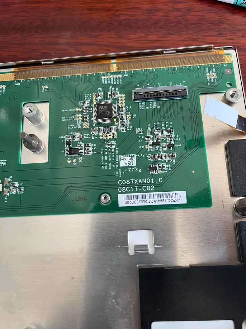 8.7 inch C087XAN01.0 LCD Screen Display Panel ,stock test shows normal