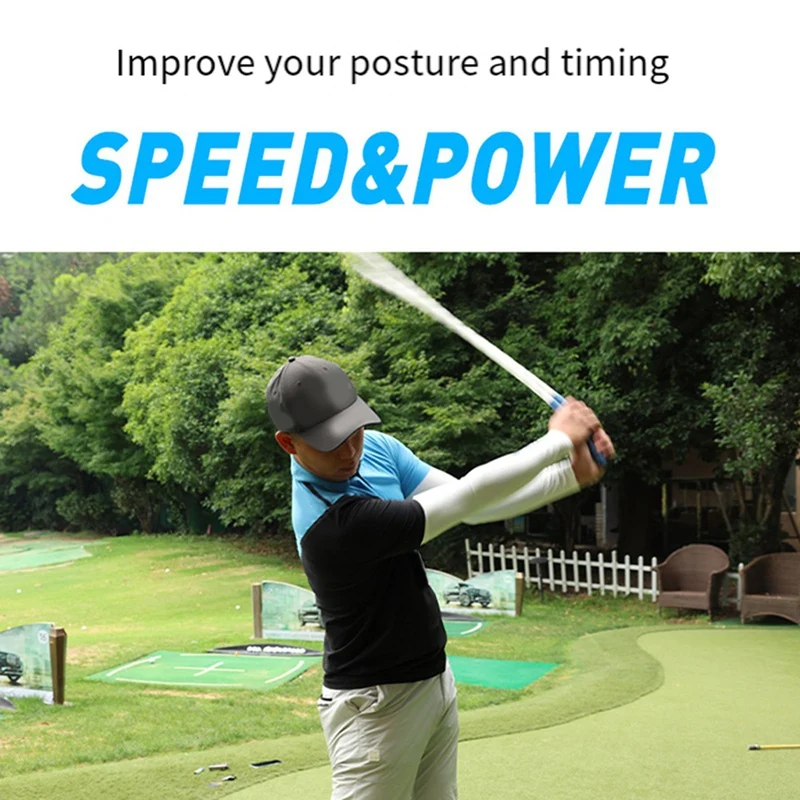 Golf Swing Trainer Aid Portable Tempo Ball Practice Tool Golf Club Swing Practice Rope Posture Corrector For Beginners