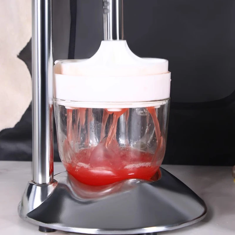 Manual stainless steel hand-operated juicer