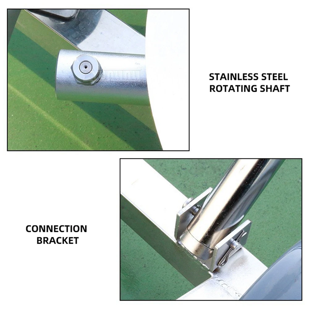 Swivel Casters,Stainless Steel Car Wash Tray, High-Pressure Chassis Washer,  Car Chassis Cleaner, Floor Scrubber
