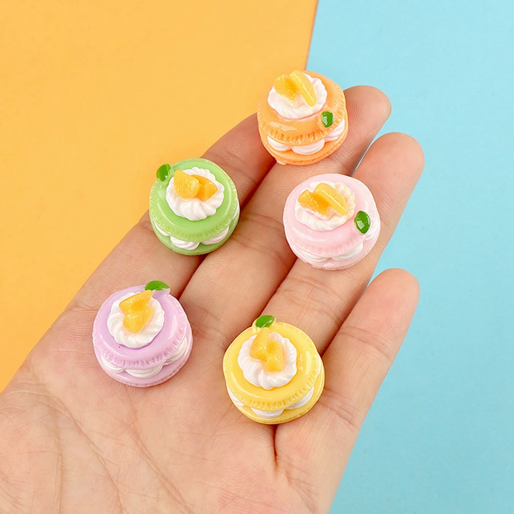 

18pcs Simulation Small Cake Artificial Cakes Dessert Model Props for Display Photo Decoration Montessori Teaching Tool