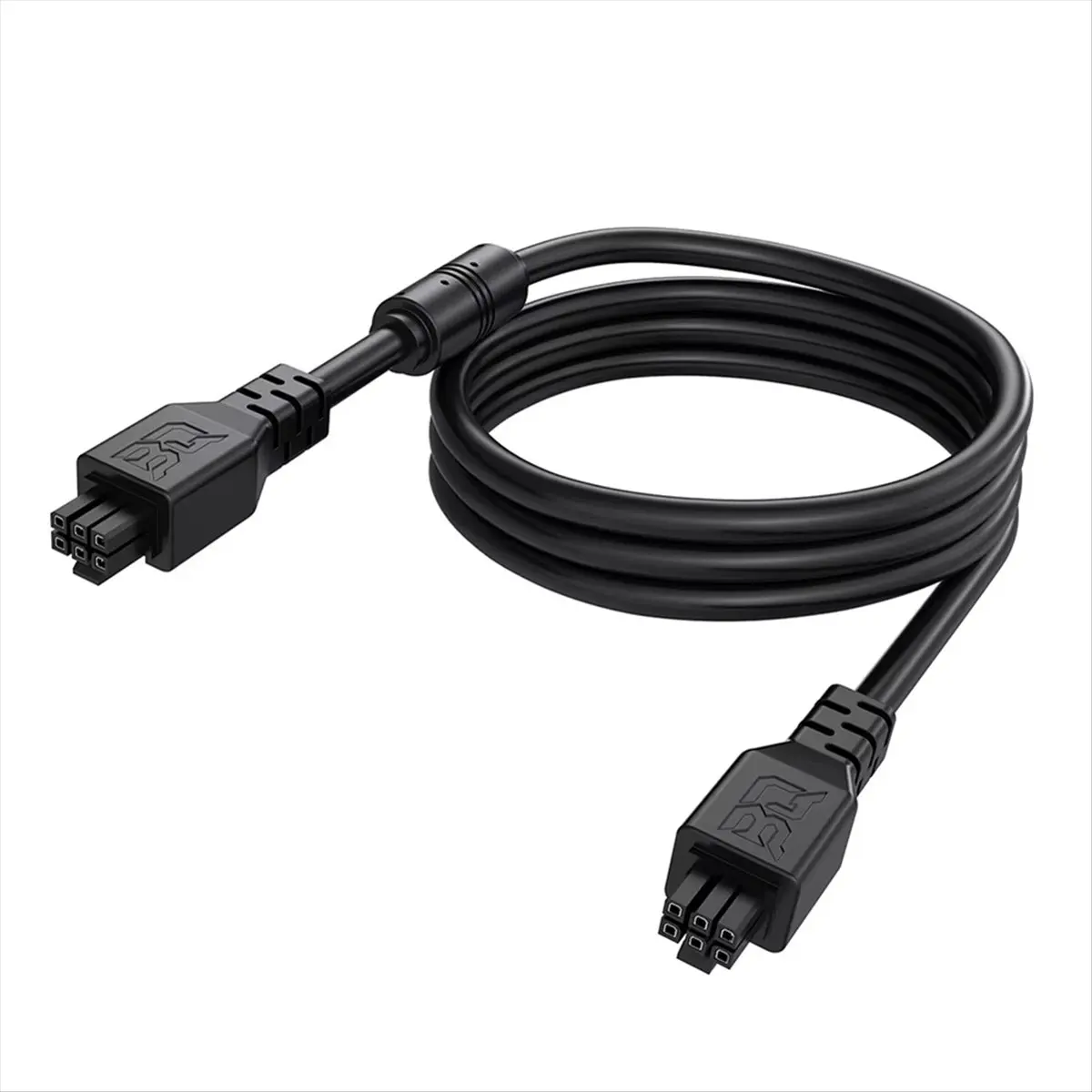 AT42  Upgrades 6 Pins Male to Male Panda Cable with Magnetic Ring for P1P P1S X1C H2D A1 A1 Mini,1000mm