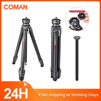 COMAN Zero F38 Compact Carbon Fiber Tripod Lightweight Travel Tripod With F38 Quick Release Plate For Dslr Camera Photography