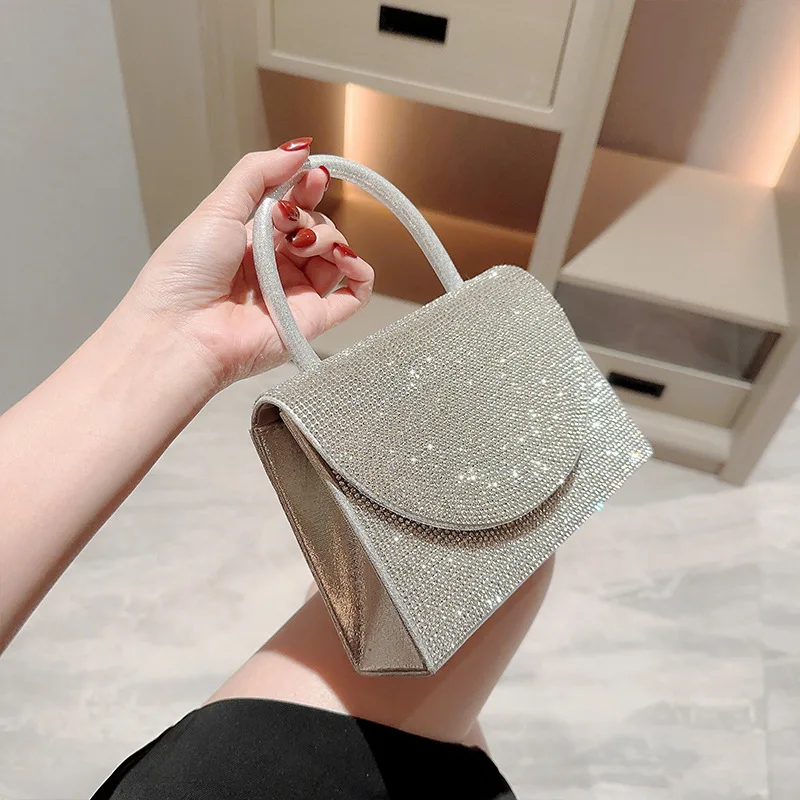 Handbags For Women Designer Luxury Rhinestone Diamonds Evening Clutch Bag Crossbody Bag Shining Diamond Bag Party Purse