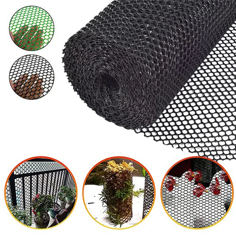 60cm Wide Balcony Protective Net, Anti Fall and Anti-theft Plastic Safety Fence, Window Sealing Net, Garden Fence Protective Net