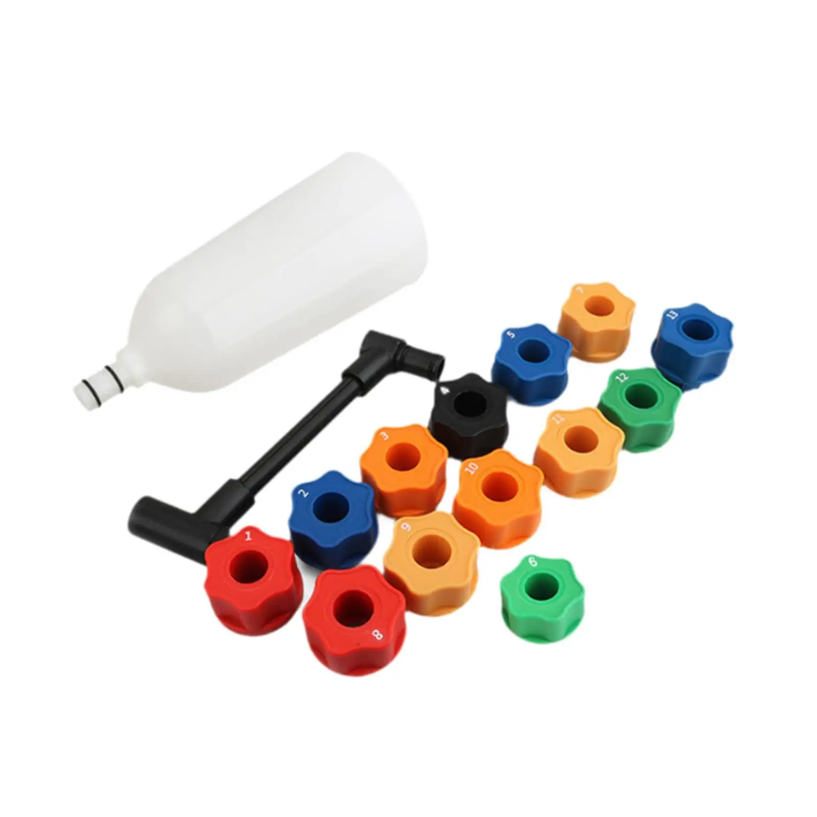 

Engine Oil Funnel Set Oil Filling Funnel Rapid Refilling Folding with Adapters