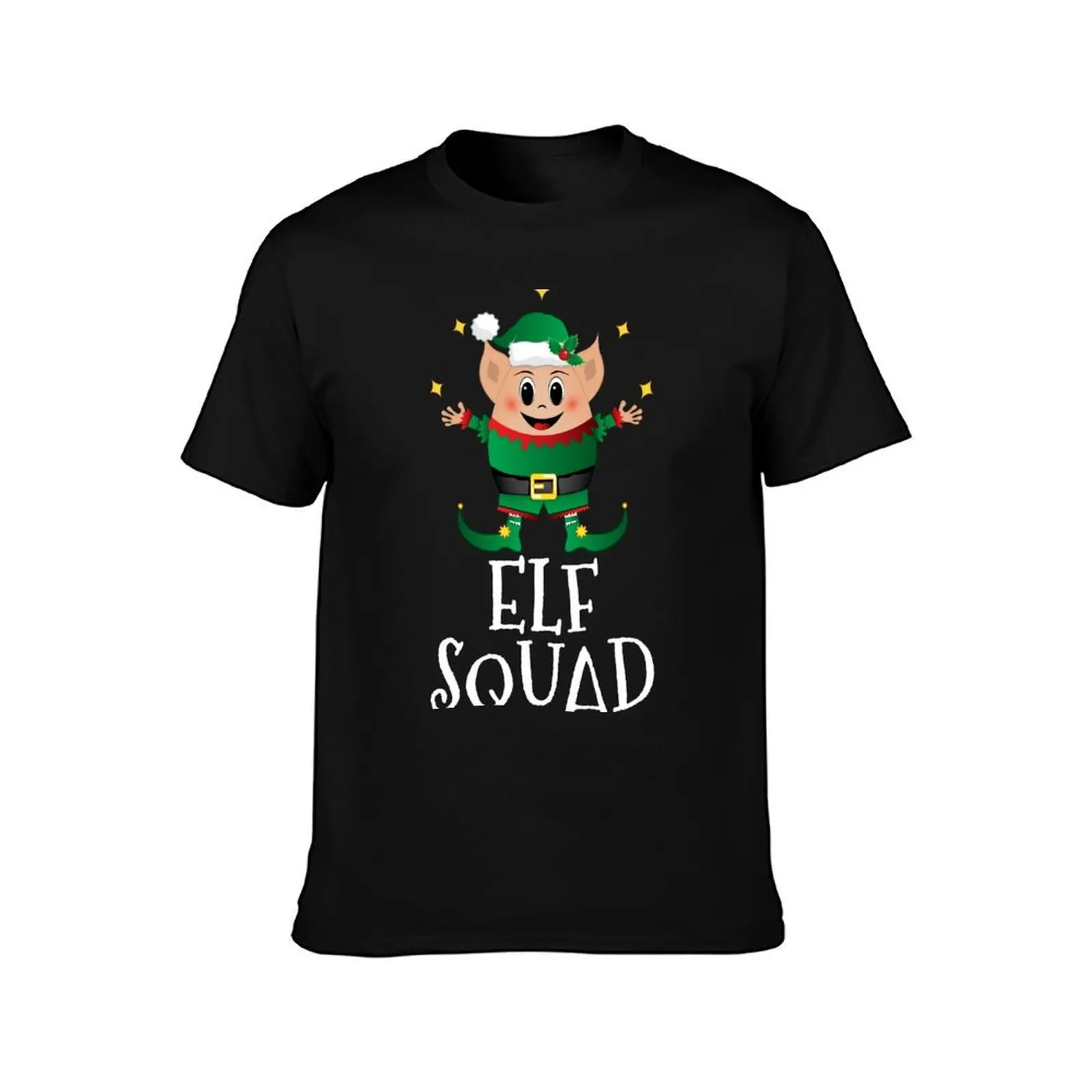 Christmas Elf Squad Matching Family Funny Xmas Elf Pajama T-Shirt Moisture Control Sports Tee T-Shirt