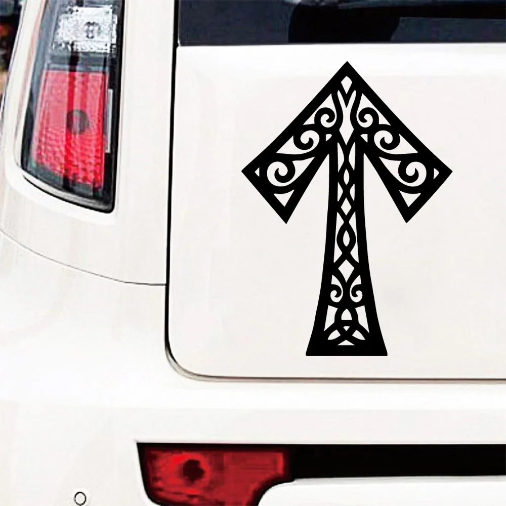 Free shipping Viking Rune Auto Sticker Creative Decorative Decals Car Door Handle Vinyl Body