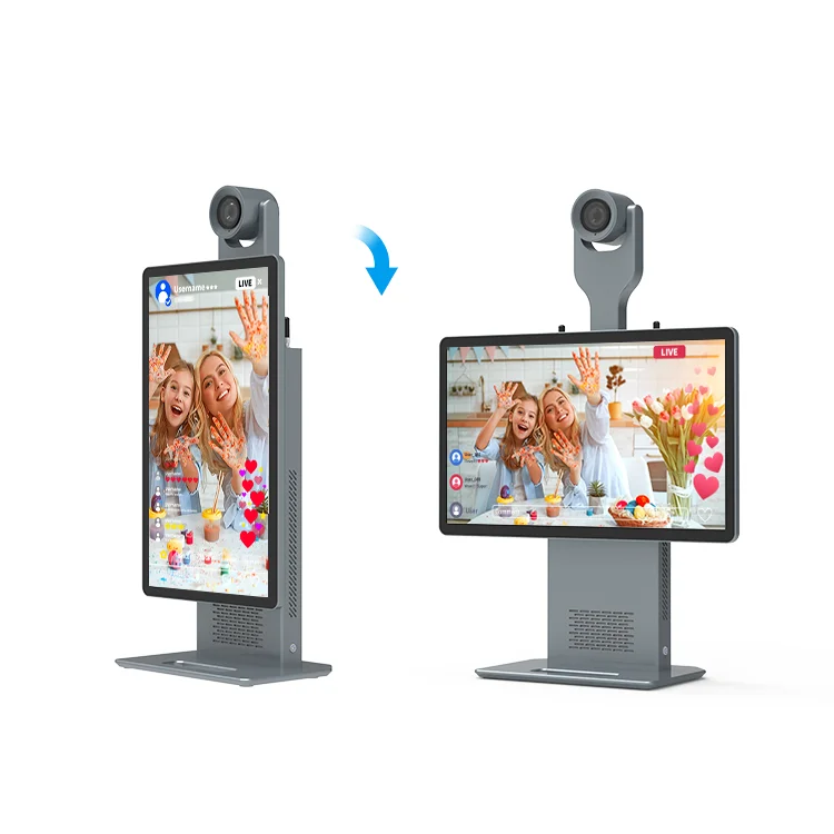 HUSHIDA 15.6 Inch Tiktok Live Streaming Direct Broadcast Machine For Facebook Ins Shopee Shipping Platform