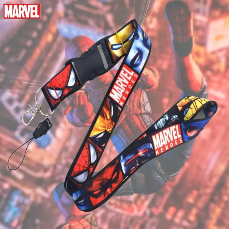 

Новый Marvel Мстители Человек-Паук Железный Человек Периферийные Фильмы Студенческая ID-карта Кампус Автобус Портативный Декоративный Ремешок Подарок